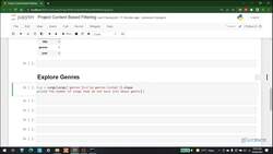 Recommender Systems with Machine Learning - Exploring Genres Instructional Video