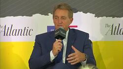 Senator Flake remarks on friendship with Senator Coons Stock Footage