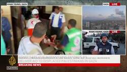 White House says Israel has announced it has turned water supply back on in southern Gaza News Clip