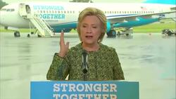 Clinton 'We're going after the bad guys' News Clip