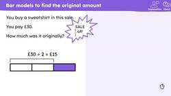 Deepening understanding with fractions of a given amount Instructional Video