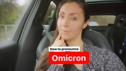 Correct Pronunciation of Omicron - British English Pronunciation #shorts Instructional Video