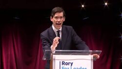 Rory Stewart making leadership campaign launch speech News Clip