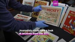 Step inside Walt Disney's office and take a look inside the House of Mouse's 100 year-old archives News Clip