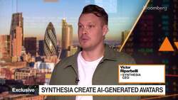 Synthesia CEO on Unicorn Status News Clip