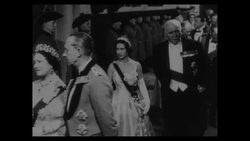 Queen Elizabeth II attends dinner with the British Army at the Royal Chelsea Hospital in London News Clip