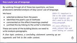 Analysing the poem ‘Walking Away’ by Cecil Day-Lewis Instructional Video