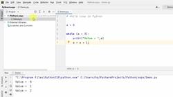 The Complete Python Course - For Loop Instructional Video