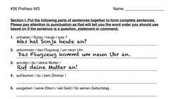 Separable Prefixes - German 1 WS Explanation - Deutsch lernen Instructional Video