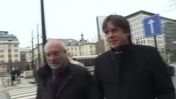 CLEAN : Puigdemont arrives at Brussels court in extradition hearing News Clip