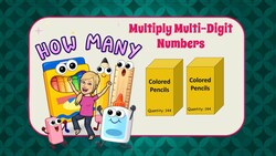 How to Multiply Multi-Digit Numbers to Solve a Real World Problem Instructional Video