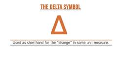 Understanding the Delta Symbol: A Guide to Units of Measure Instructional Video