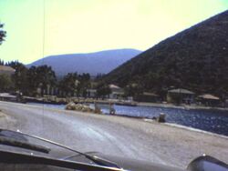 VIEWS OF ITHACA ISLAND, GREECE, 1974 Stock Footage