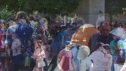 CLEAN : Anti-LGBTQ activists protest against Pride march in Georgia News Clip