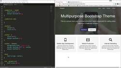 The Full Stack Web Development - Project Custom Bootstrap Theme - Part B Instructional Video