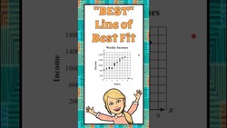 BEST Line of Best Fit  | HS.S-ID.B.6 Instructional Video