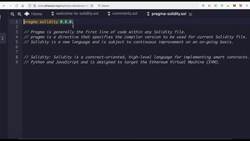 The Complete Solidity Course - Zero to Advanced for Blockchain and Smart Contracts - Introduction to Pragma Solidity (Compiling Versions) Instructional Video