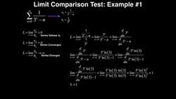 Series | Limit Comparison Test: Example 1 Instructional Video