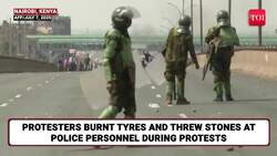 Kenya 'GEN-Z' Rebellion Explodes: 10 Killed In Street Fighting | Arson, Clashes Wreak Havoc News Clip