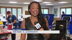 24-year-old double organ transplant recipient hosts blood drive in Pomona News Clip