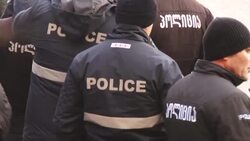 CLEAN : Protesters gather outside court as Georgia's ex-leader Saakashvili appears News Clip