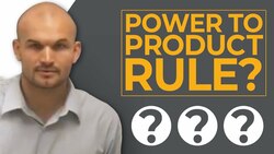 What is the Power to Product Rule of Exponents Instructional Video