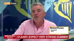 Ryanair Has Seen Strong Rebound in Forward Bookings: CEO News Clip
