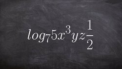 Expanding logarithmic expressions Instructional Video