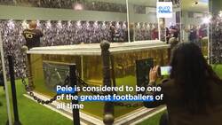 Pelé’s mausoleum in Brazil opens to public News Clip