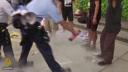 Dozens arrested as Hong Kong marks China’s National Day News Clip