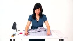 How to Finish the Raw Edges of a No-Sew Pillow Instructional Video