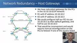 Cisco CCNA 200-301: The Complete Guide to Getting Certified - FHRP First Hop Redundancy Protocols Instructional Video
