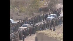 AFGHANISTAN: David Chater reports for Sky News Covering the War in Northern Afghanistan and the Battle for Kunduz. News Clip