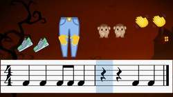 Halloween Rap for Kids Body Percussion Play Along! Instructional Video