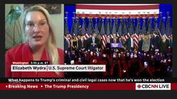 CBC News Network’s Jacqueline Hansen speaks with Elizabeth Wydra tracking Trump's criminal cases News Clip