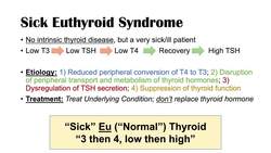 Overview of Thyroid Diseases (Hashimoto’s, Graves’, Sick Euthyroid Syndrome, Toxic adenoma, etc.) Instructional Video
