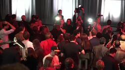 CLEAN : Liberal supporters react as Canada's Trudeau set to hold onto power News Clip