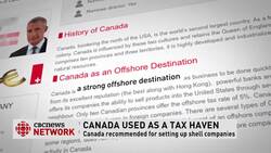 Canada used as haven by offshore tax cheats News Clip