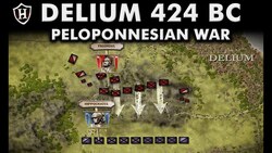 Battle of Delium, 424 BC Athens takes on Sparta Peloponnesian War Instructional Video