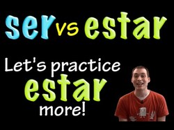 Ser vs Estar - More Estar practice (intermediate) Instructional Video