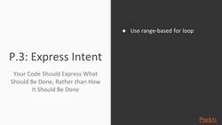 Multi-Paradigm Programming with Modern C++ - General Guidelines Instructional Video