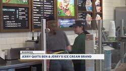 Ben & Jerry's co-founder quits ice cream brand News Clip