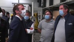 CLEAN : France 2030: Macron announces 800 million euros in funding for robotics (2) News Clip