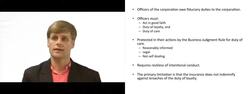 Standards Governing Actions of Corporate Officers - Explained Instructional Video