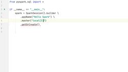 Spark Programming in Python for Beginners with Apache Spark 3 - Creating Spark Session Instructional Video