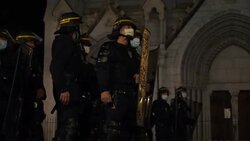 Police at scene of Nice knife attack News Clip