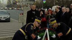 Romania president marks revolution anniversary Instructional Video