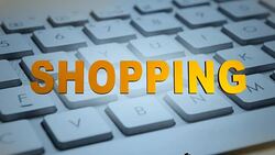 Online Shopping, Button, Link, 4K Animation Stock Footage