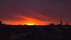 Sunset in New York News Clip