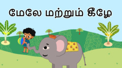 Introduction to preposotion - Up and Down - Tamil Instructional Video